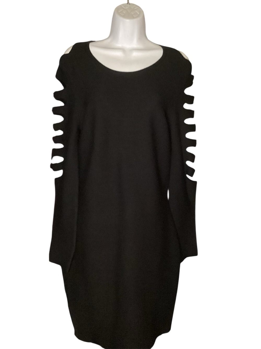 BAILEY/44 ribbed sweater dress. L
